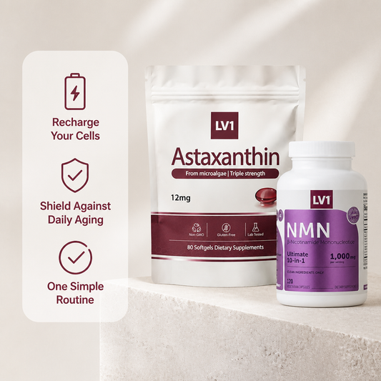 LV1 Anti-Aging Bundle NMN + Astaxanthin