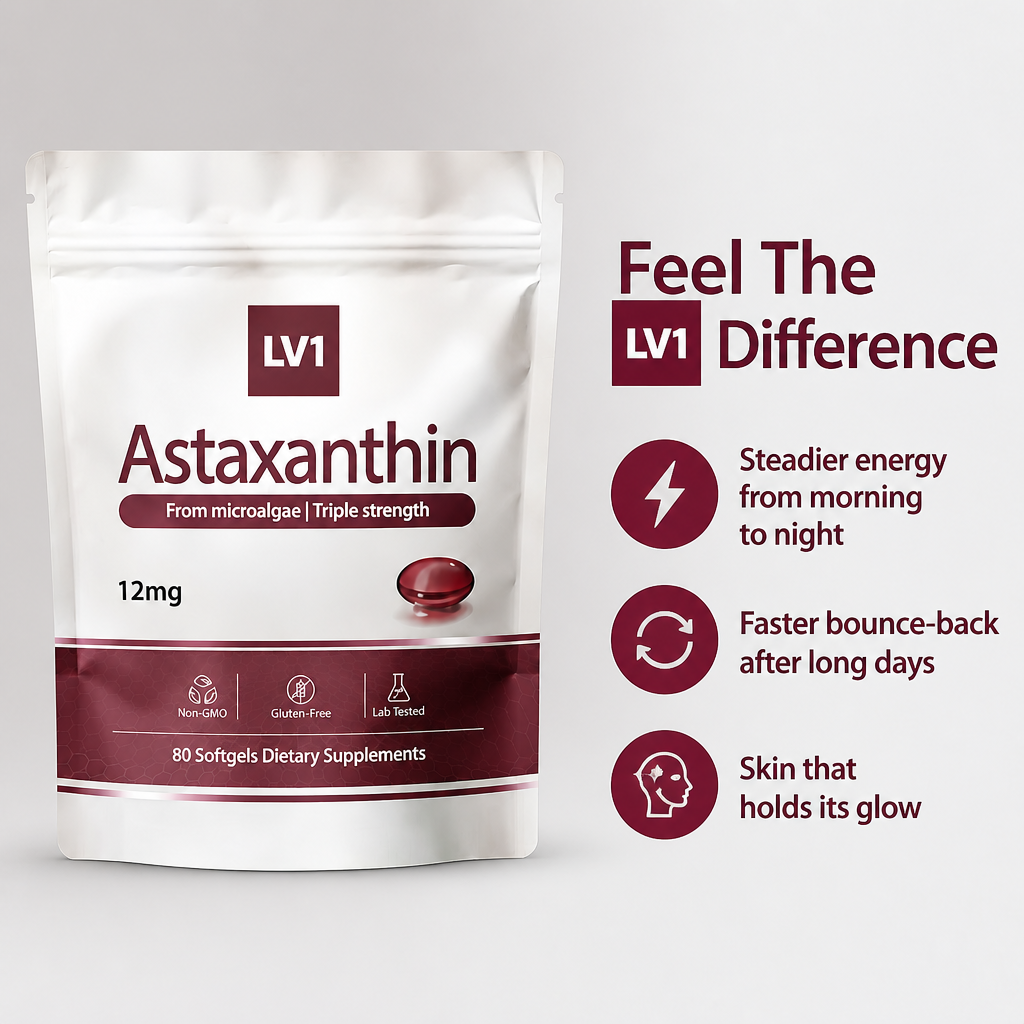 LV1 Anti-Aging Bundle NMN + Astaxanthin