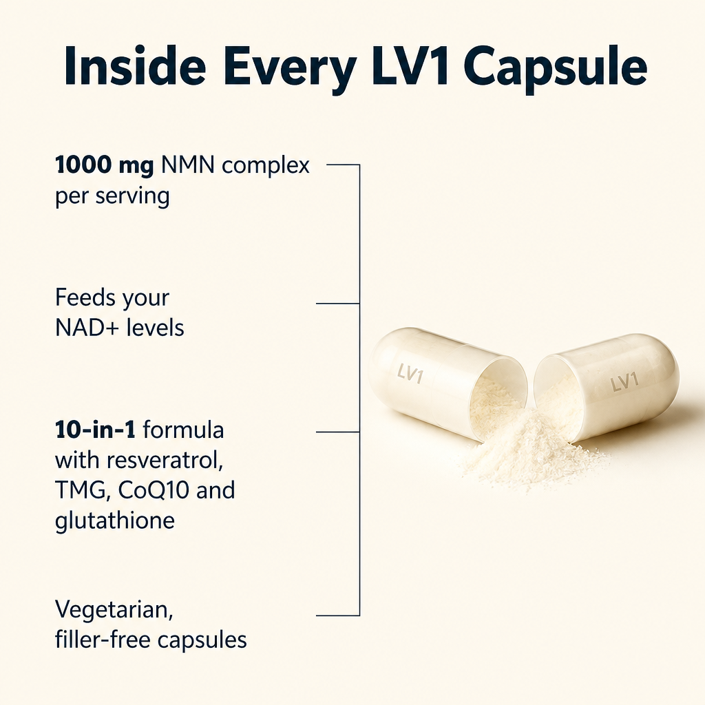 LV1 Anti-Aging Bundle NMN + Astaxanthin